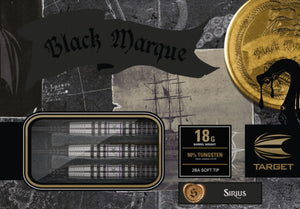 Target Black Marque Sirius 2.0 90% 18G 2BA Soft Tip Darts 2023 #210257